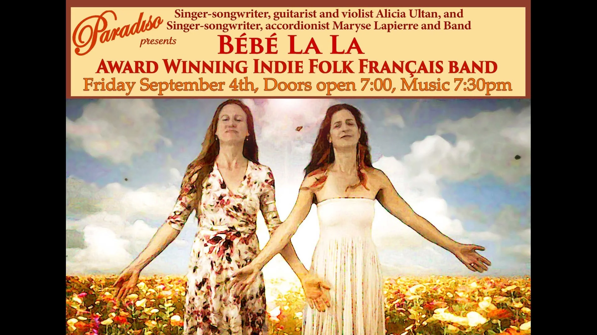 Bébé La La Indie Folk Rock Francais Band 
