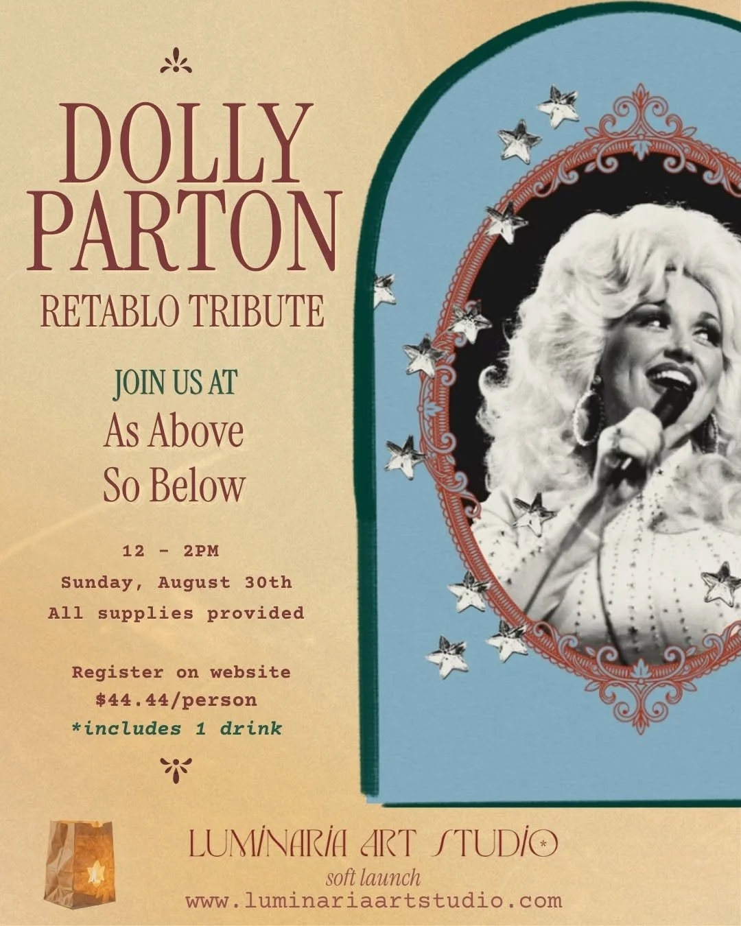 Dolly Parton Retablo Tribute 