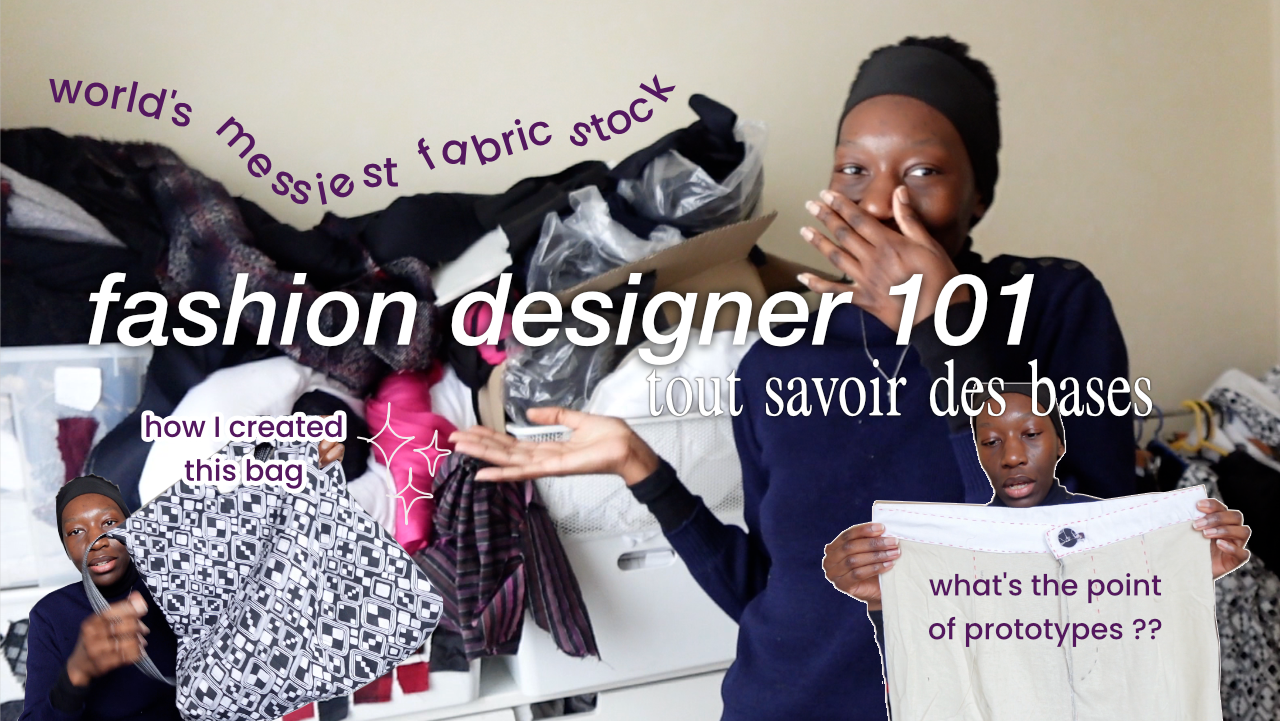 【Learn with me💡】🙅🏾‍♀️ Je vous désinfluence du métier de fashion designer 