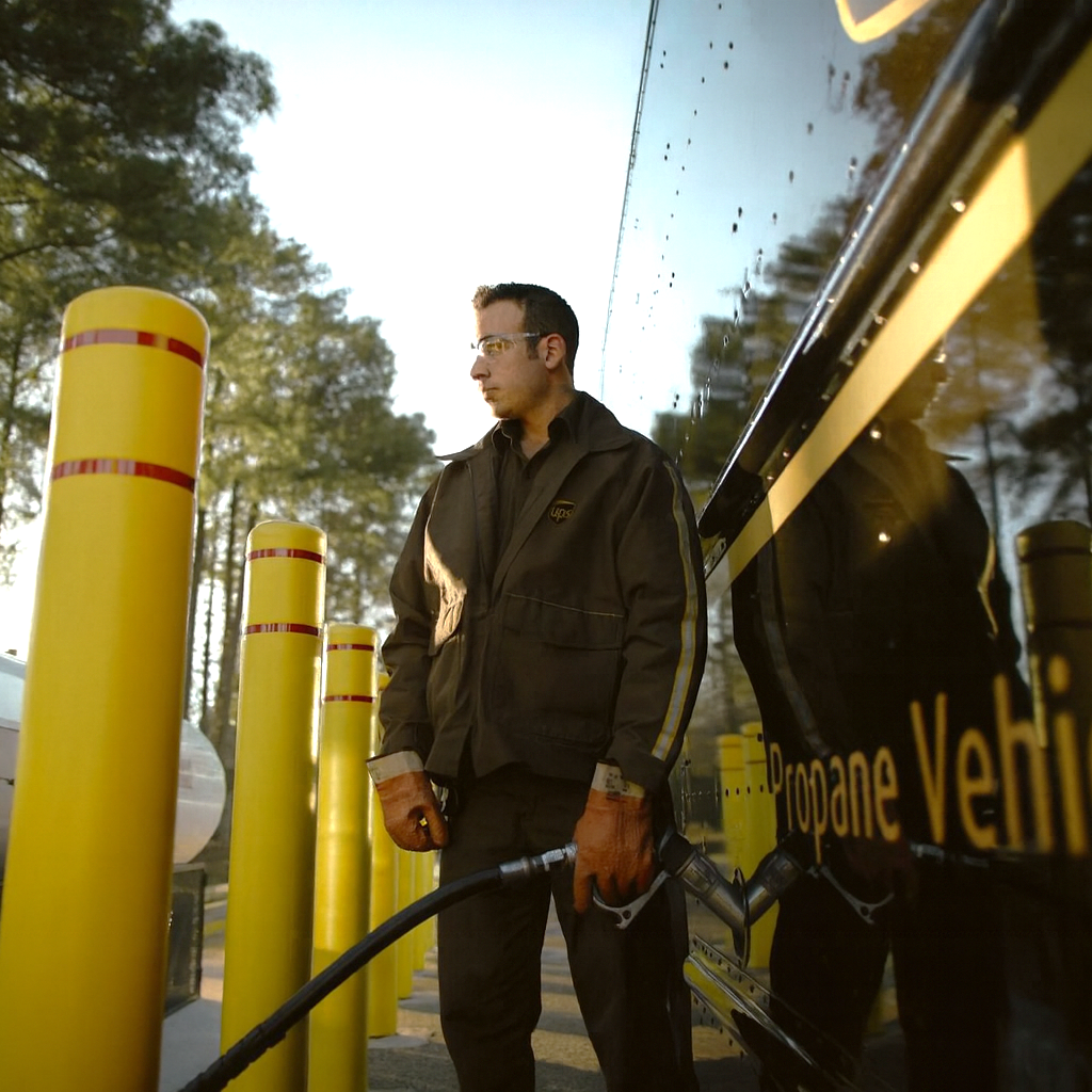 Filling automotive and RV propane tanks