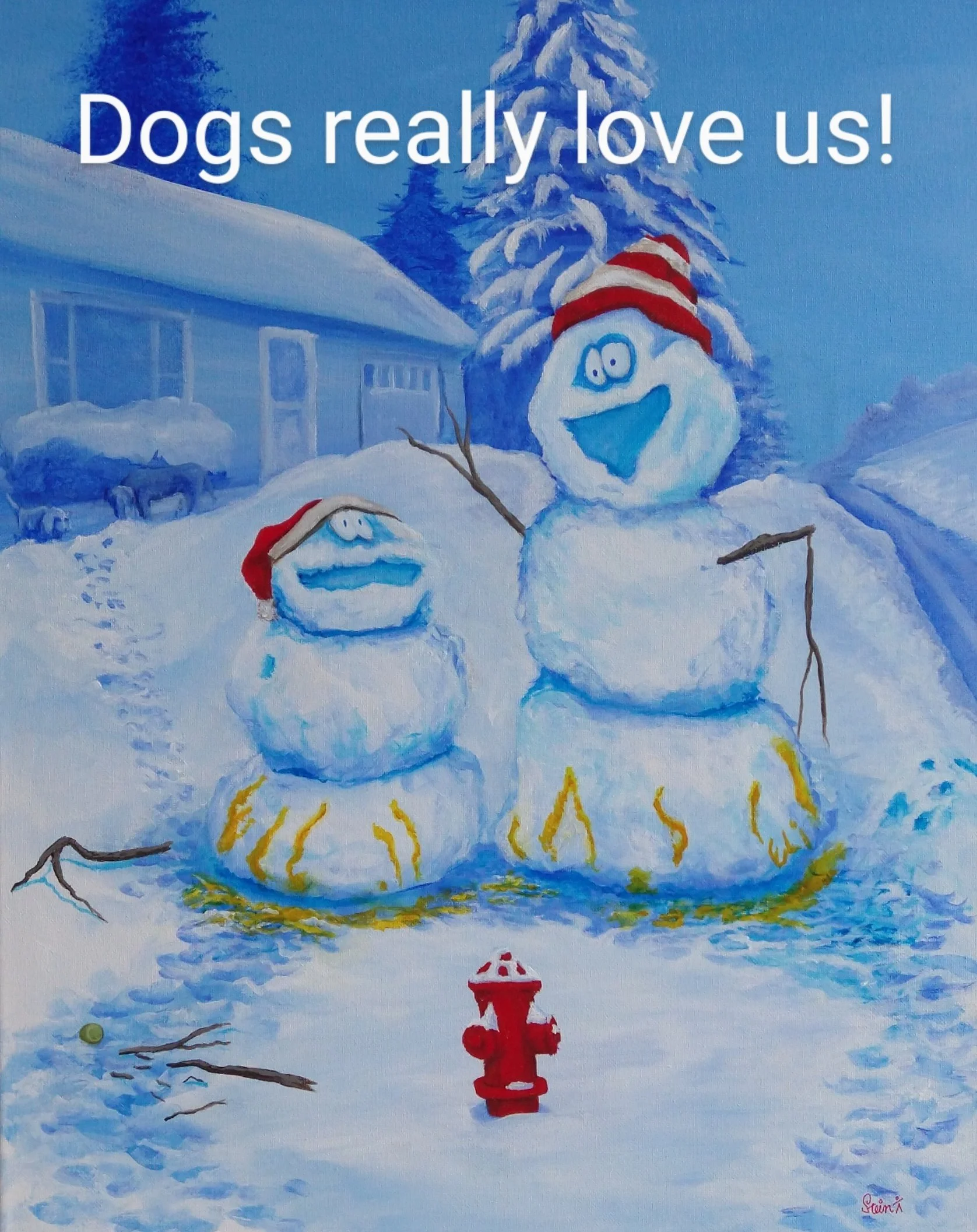 Paint and Sip, chalking about Stein, Art Studio, painting classes, dog