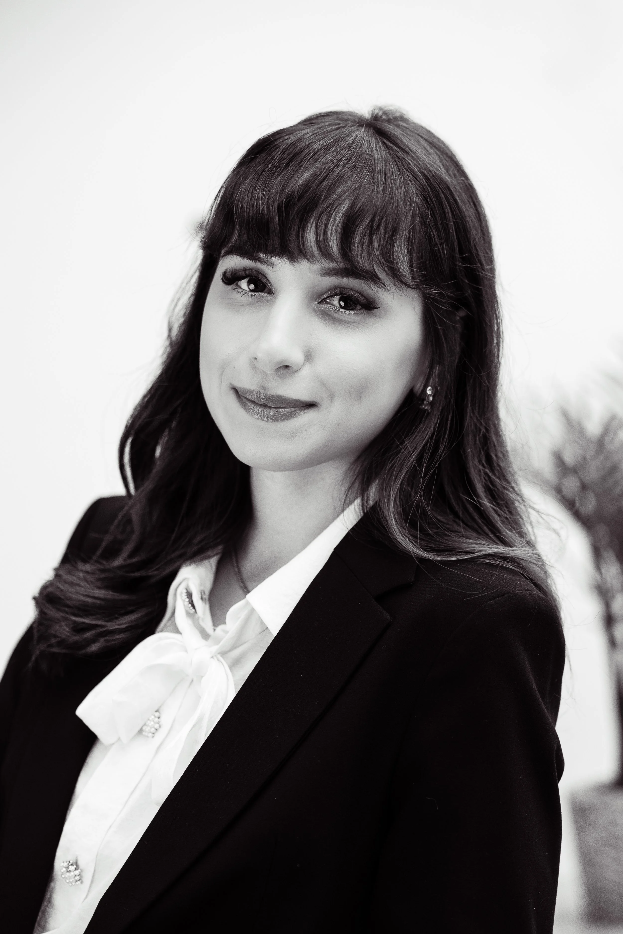 Photo corporate Linkedin CV Data Noir et blanc analyste