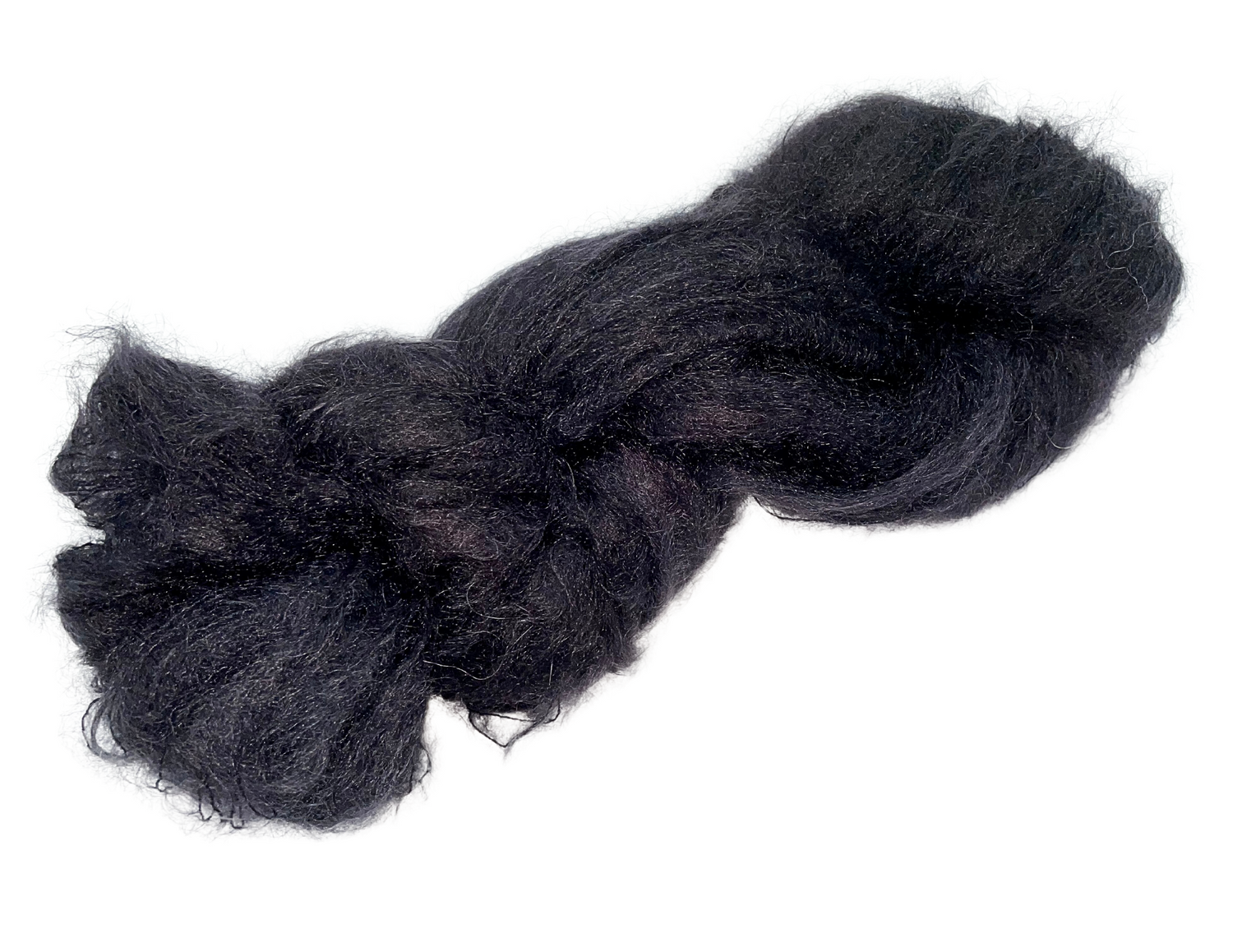Chim-Chimney Charcoal- Silk/Mohair Lace