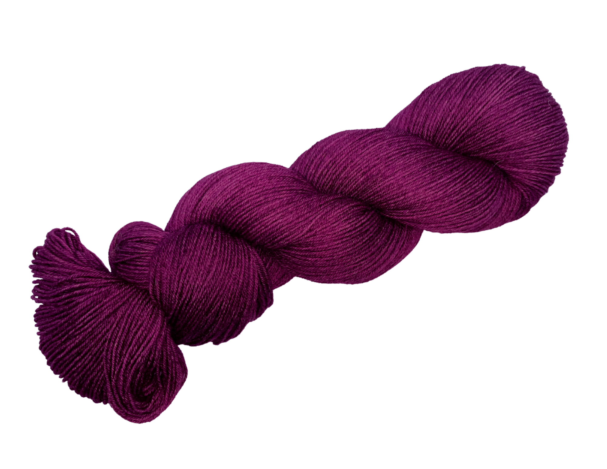 Ron Burgundy- 70/30 Wool/Nylon Fingering