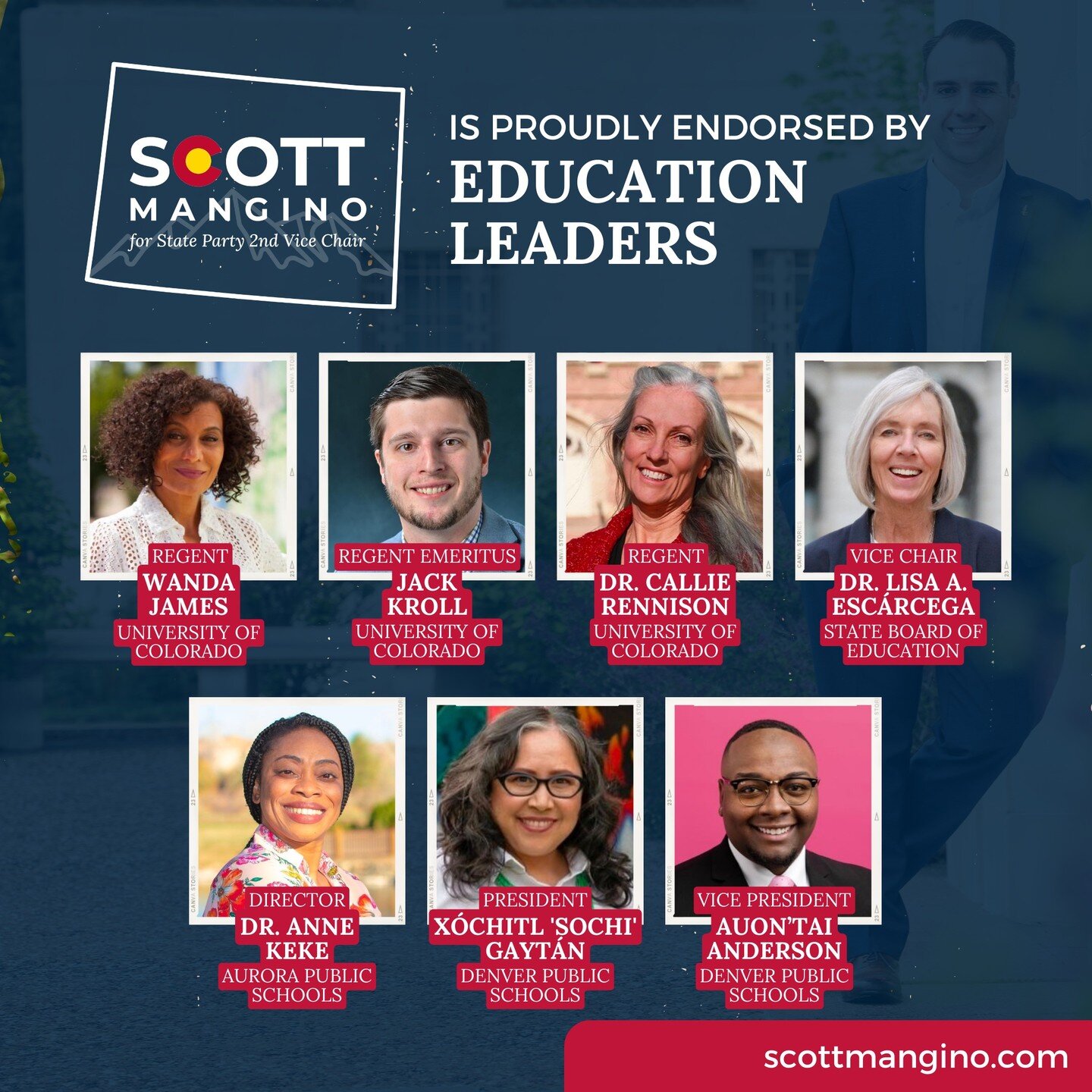 Their inability to win statewide or in the Capitol has forced the #GOP to target our school boards - where they silence our #educators, whitewash history, &amp; bring harm to our students. Proud to have the support of these education leaders who figh