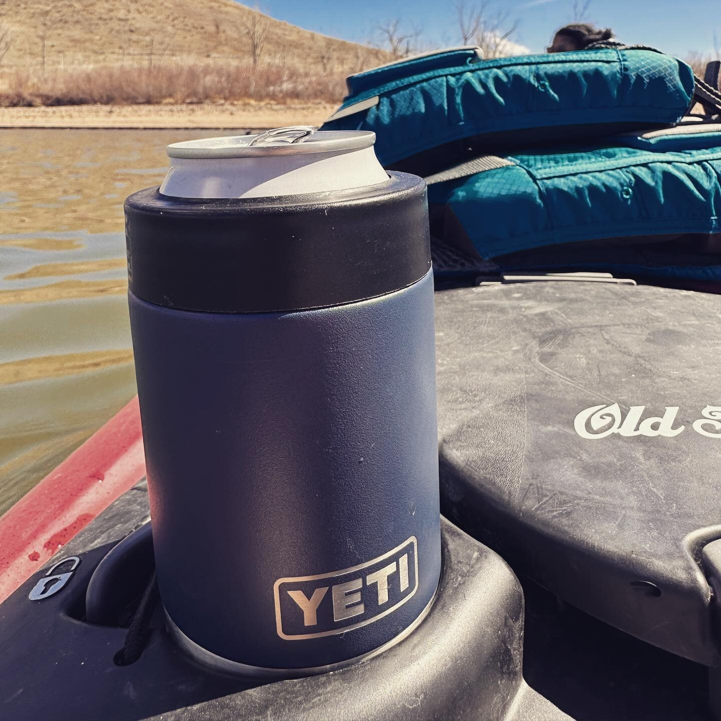 After a busy and surreal day yesterday, spending this beautiful #Denver day recharging on Bear Creek Lake with my kayak, my @yeti, and my love!