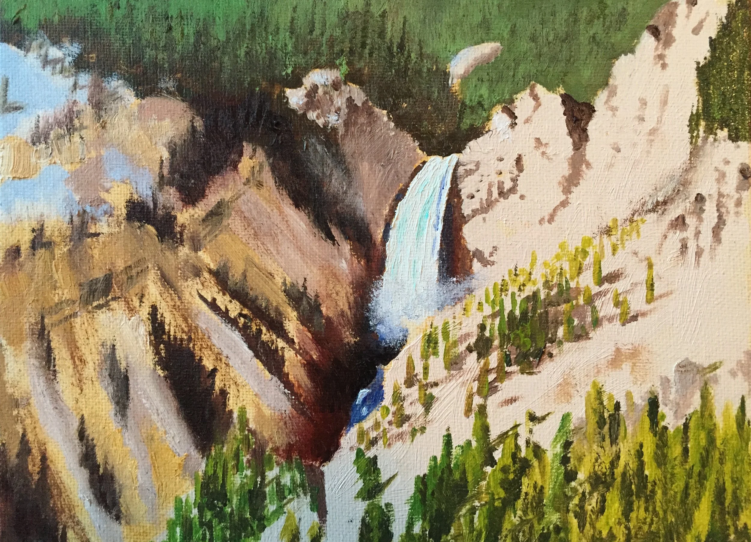 "Yellowstone Falls"