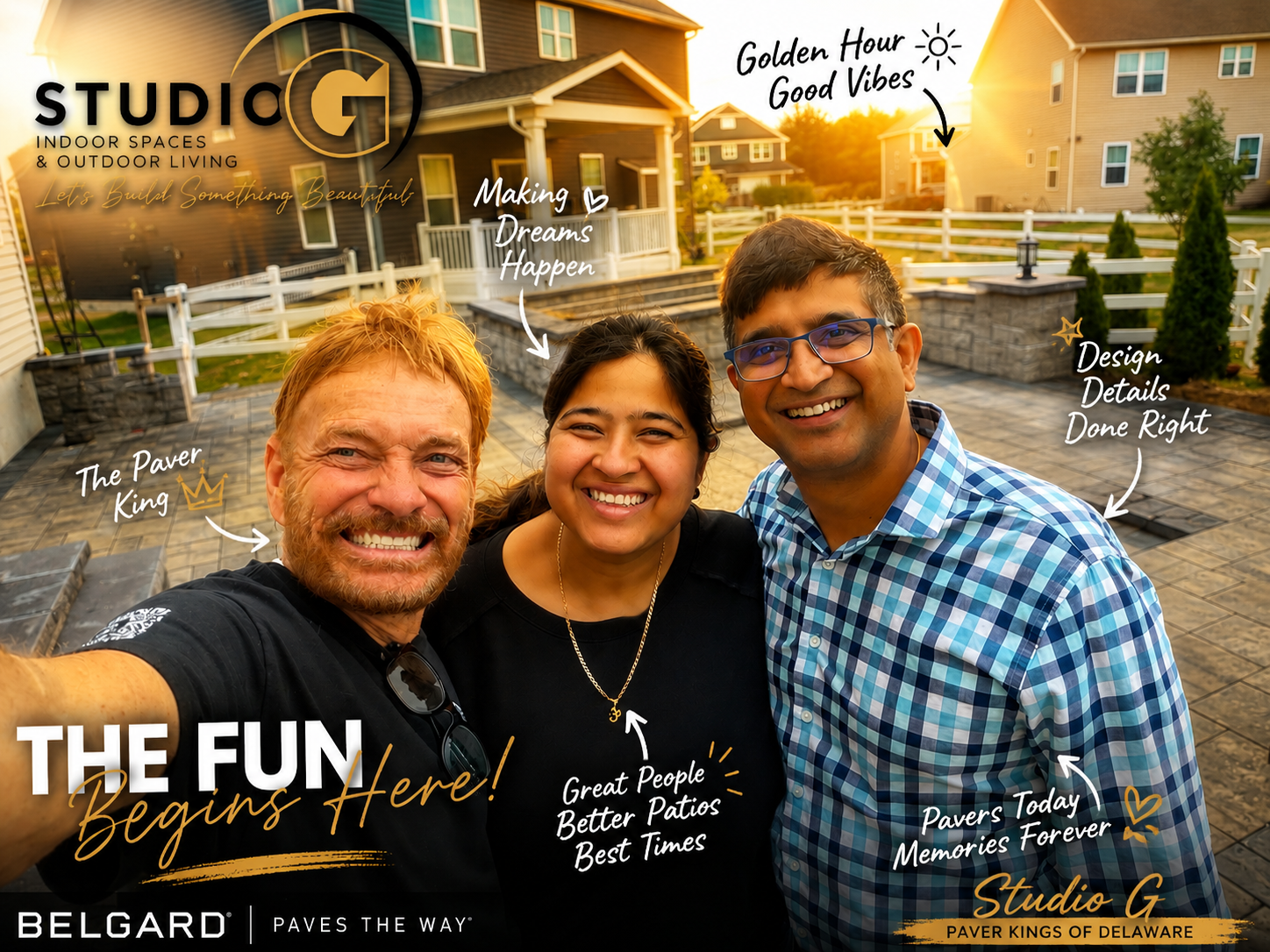 Custom Paver Patios in Delaware | Studio G