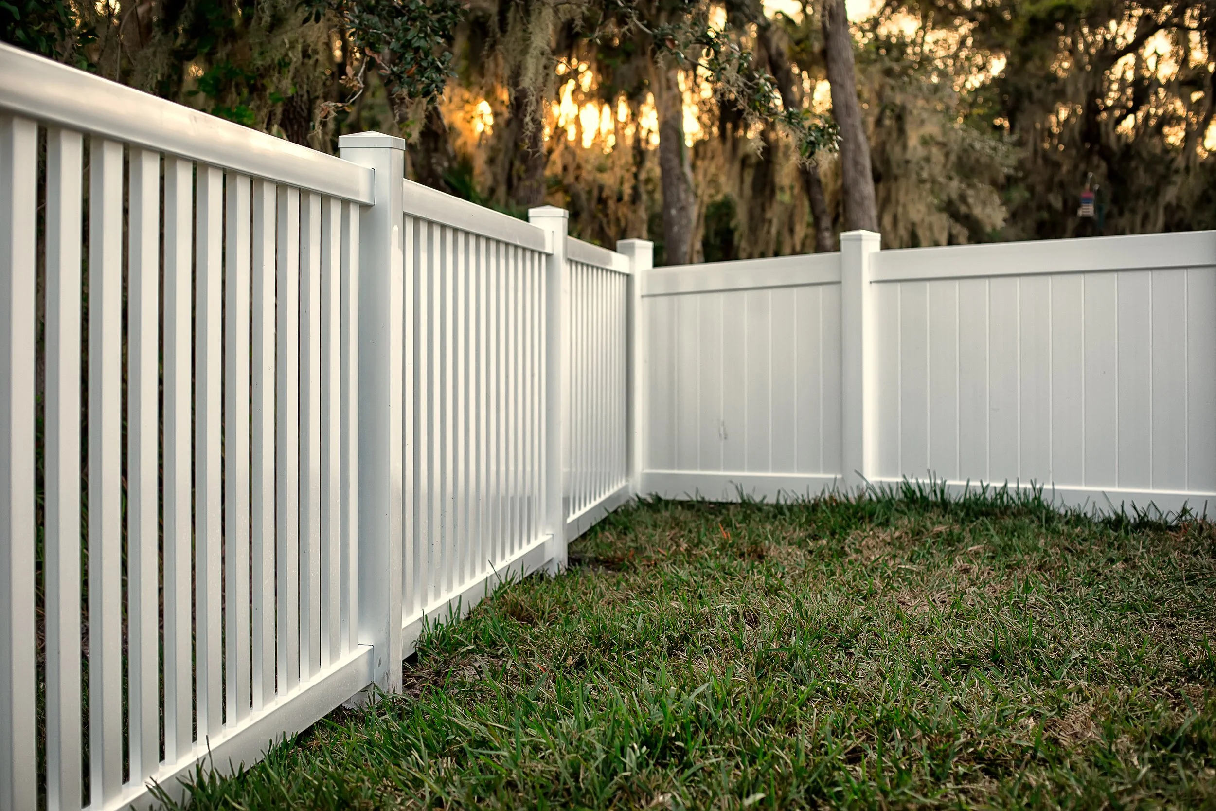 Fence white pvc-Delaware
