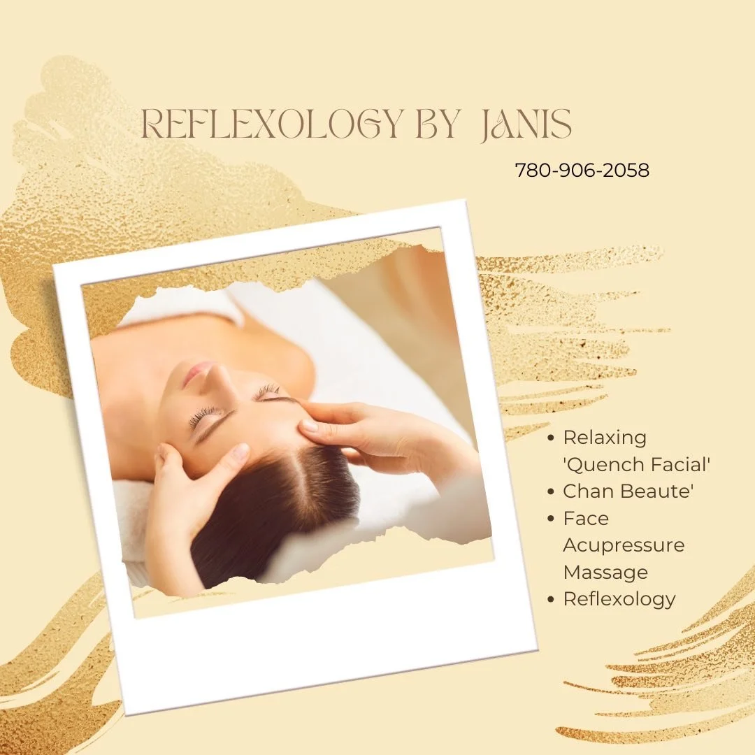 Also available in St Albert. Facial Reflexology 60 minutes $60 (regularly $75)