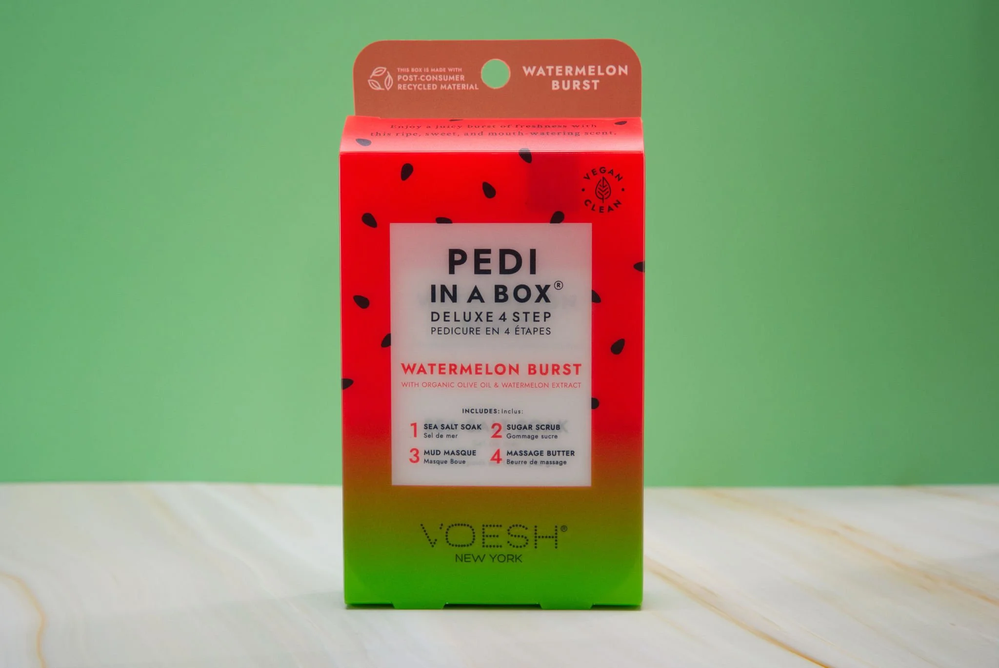 Pedi in a Box: Deluxe 4 Step Watermelon Burst