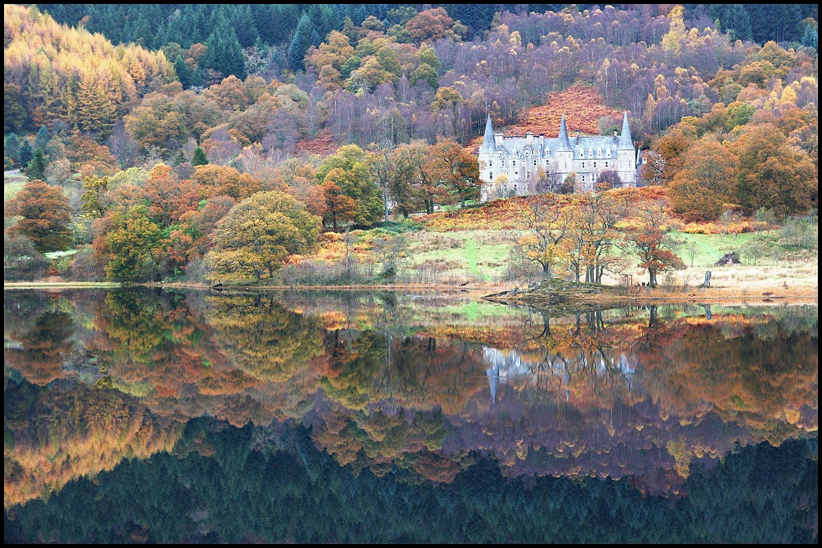 Trossachs In Autumn by Donald Parsons  (3rd, Division 1 images)