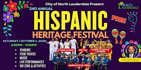 City of North Lauderdale Hispanic Heritage Festival