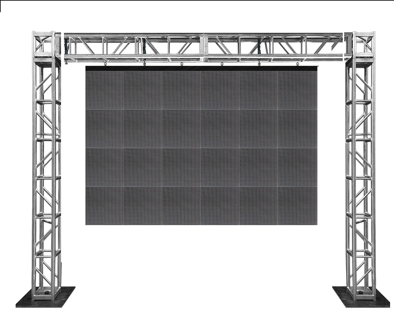 Rehisk MW2.6i 2.6MM 16-FT x 10-FT LED Video Wall Rental Package