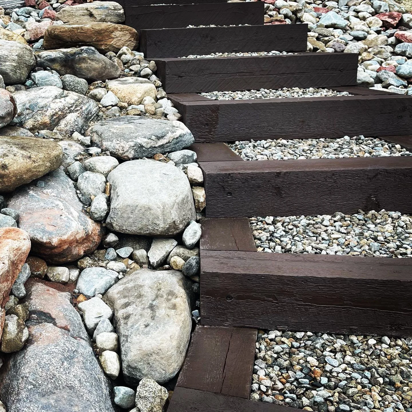 When you live high in the mountains, on a giant hillside, 54 elegant custom stairs will enable access to all the views and features of your landscape! 🏔😍

#stairwaytoheaven #breckbecause #landscapesolutions