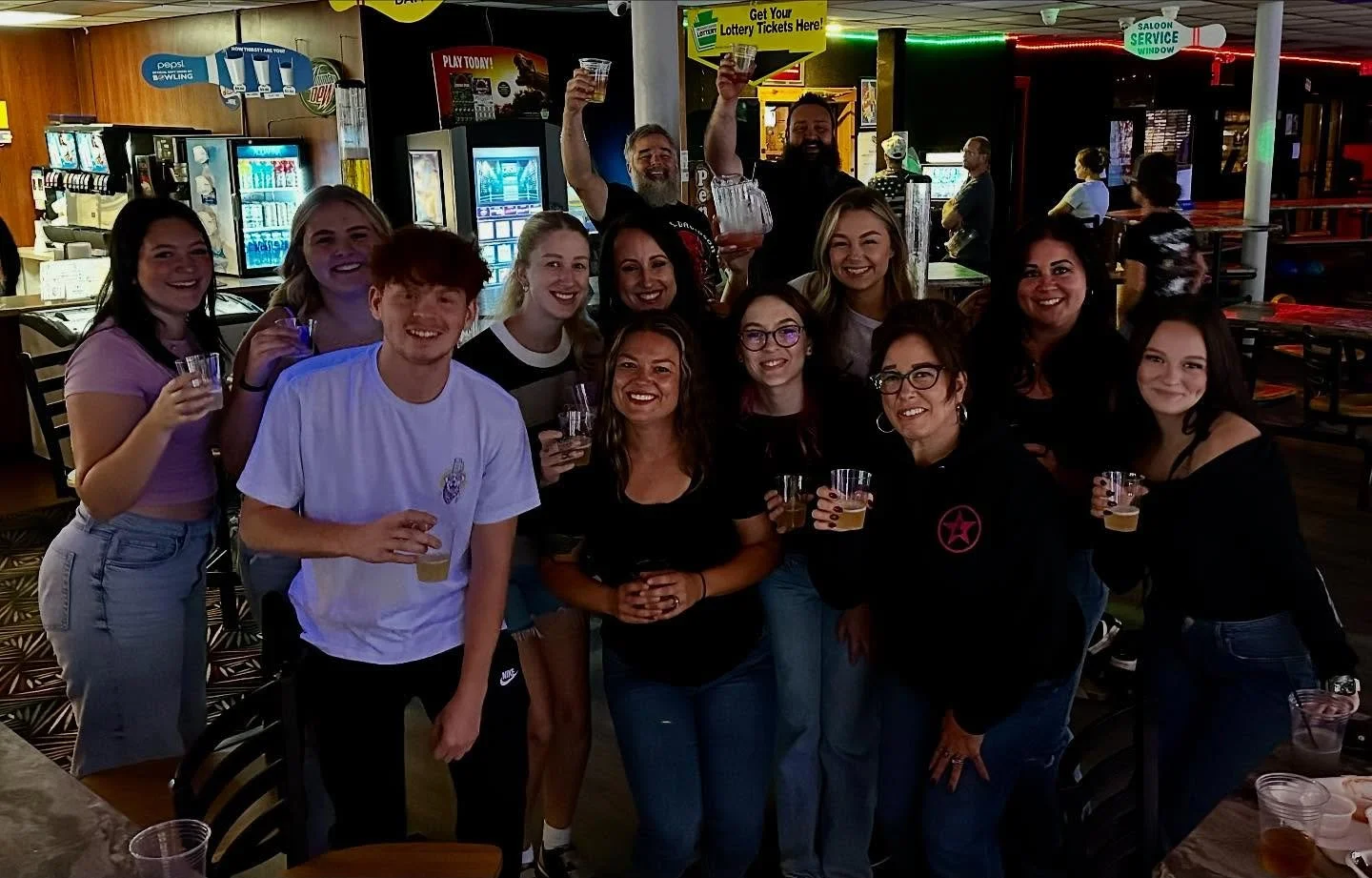Bowling night with the most amazing team! 🎳 We are blessed to be so much more than coworkers; we are truly family! 💖