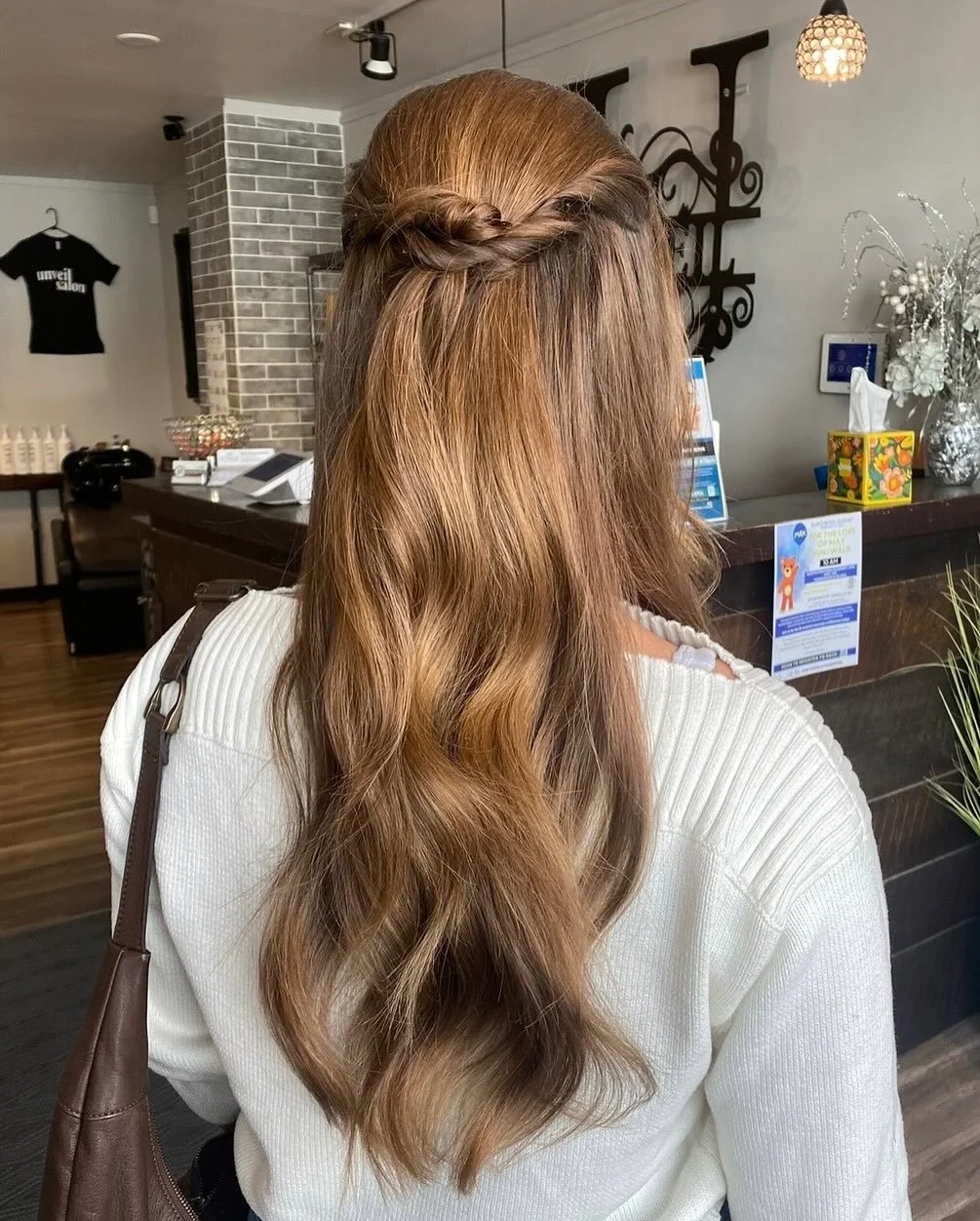 Elegant Bride &amp; Mother of the Bride wedding trials created by Ava. 💍👰&zwj;♀️ We now offer in-salon and on-site wedding services. Contact: steven@unveilsalon.com for more information. 📧