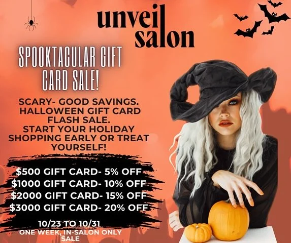 Our holiday gift card sale starts today.🎁 This year it&rsquo;s a flash sale, one week only with even bigger savings. Don&rsquo;t miss your chance to save big!🥳 *this sale is not available for online purchases.