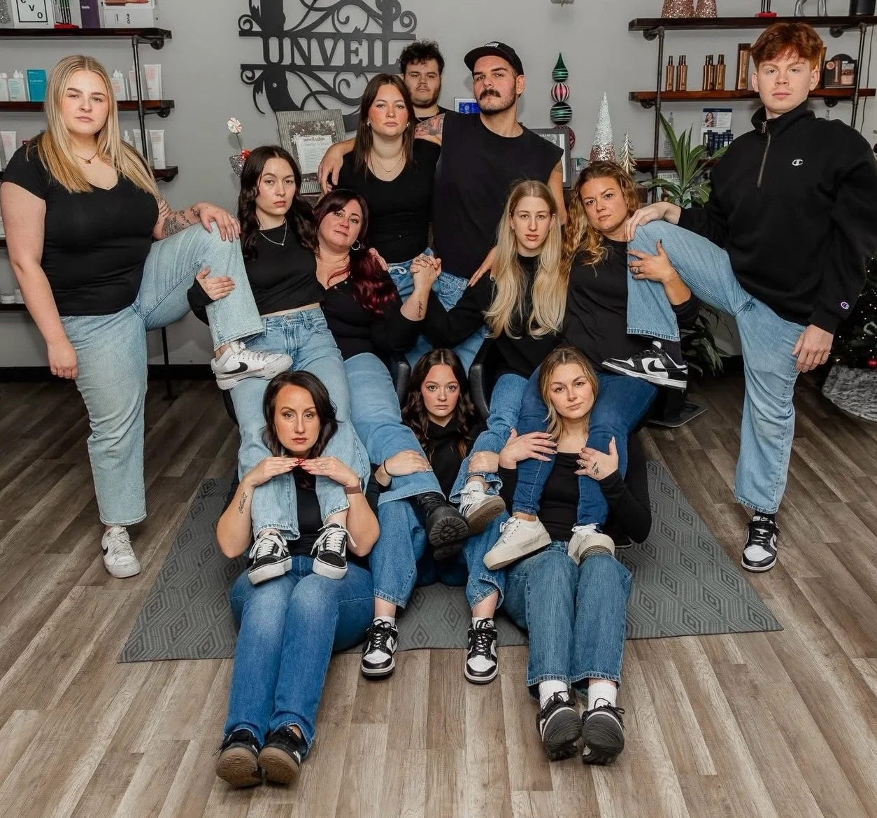 The absolute best Christmas from my team! A calendar full of these! 🥰🤣🤩