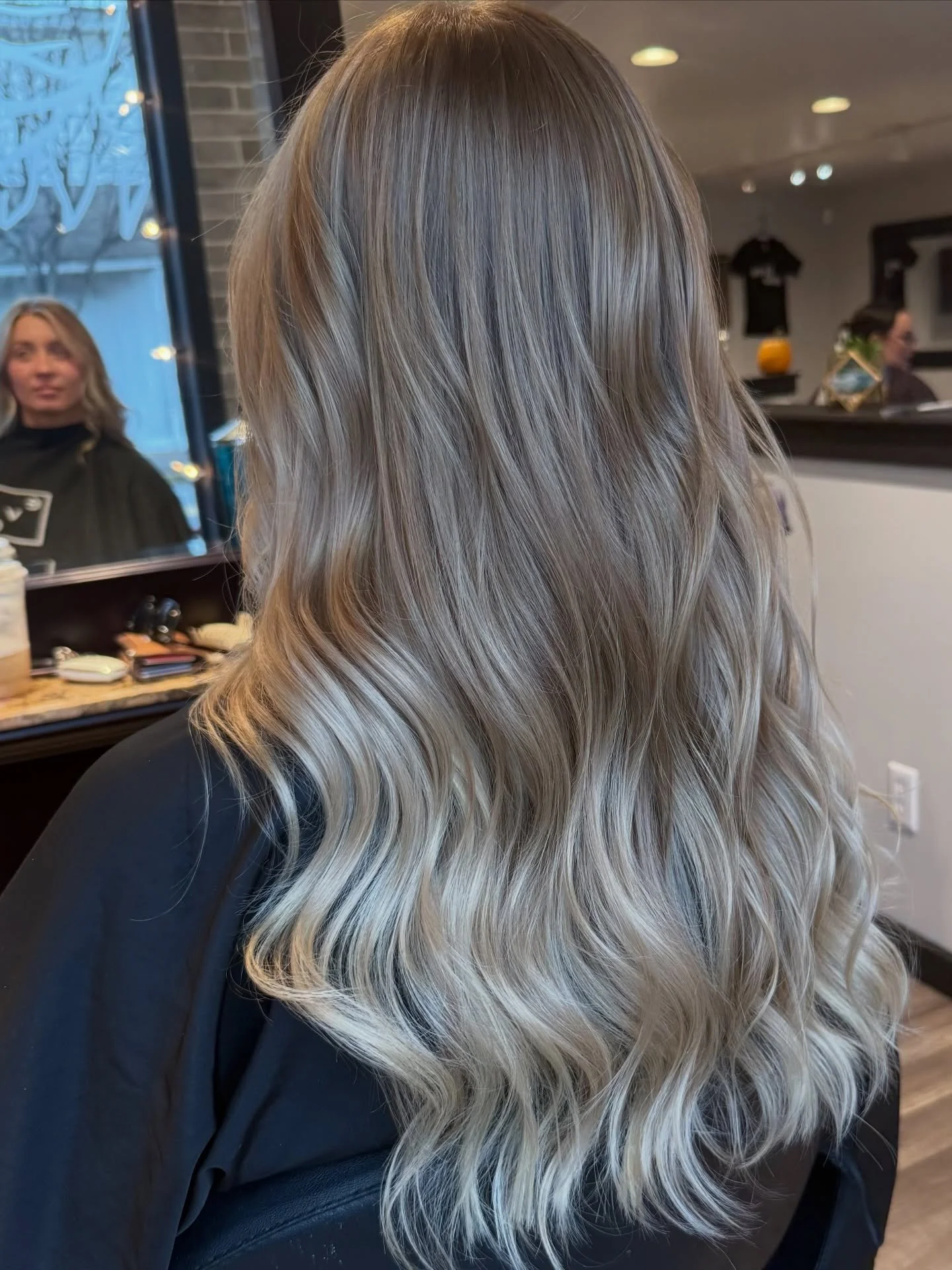 Color + extensions= perfection! 🥰 Hair by Ava! 🤍