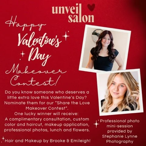 Do you know someone that deserves a makeover? Follow the rules in our post and nominate your loved one. 💕 One winner will be announced on Valentine&rsquo;s Day! 💋