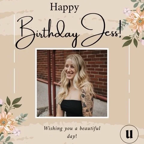 Please help us wish Jess H. a very happy birthday! 🥂🌸