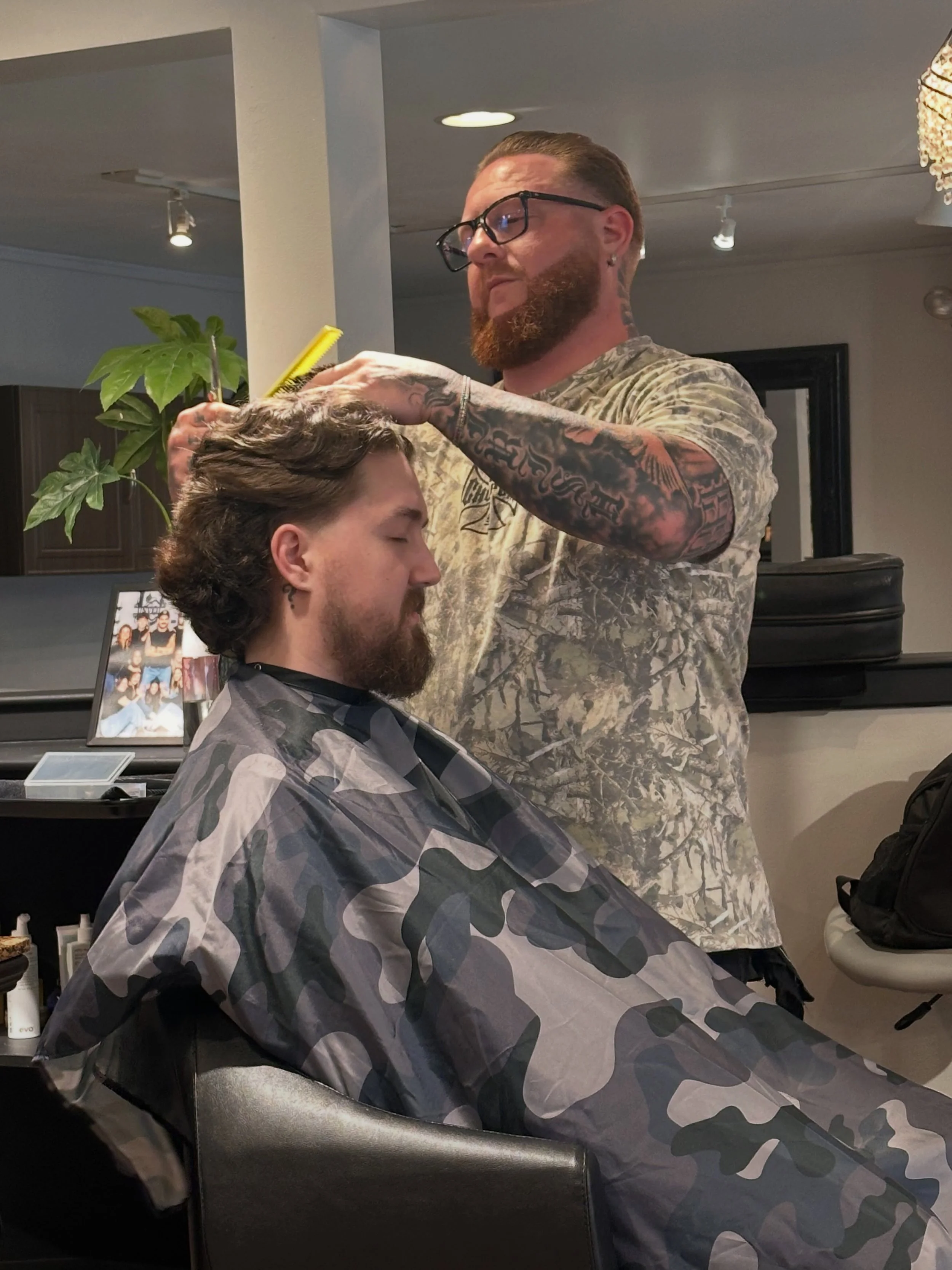 Incredible clipped class! Thank you @razor_ryan for coming to Unveil!💈