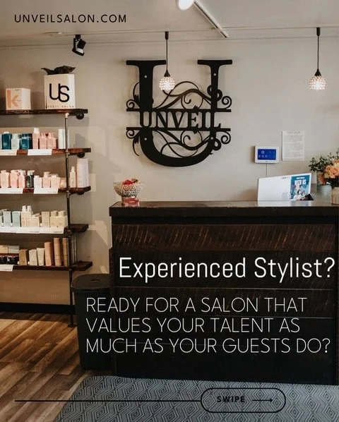 &ldquo;Nobody succeeds alone&rdquo; ✨✨

🎉 At Unveil, we share knowledge, support each other, celebrate wins, and grow together.  Curious? Let&rsquo;s Chat.
All inquiries are completely confidential.
📩 DM us
📧 Email: stacy@unveilsalon.com
📱 Call: 