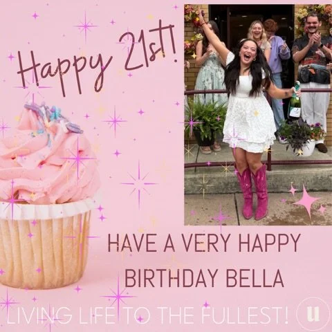 Wishing Bella the happiest birthday today! 🥂