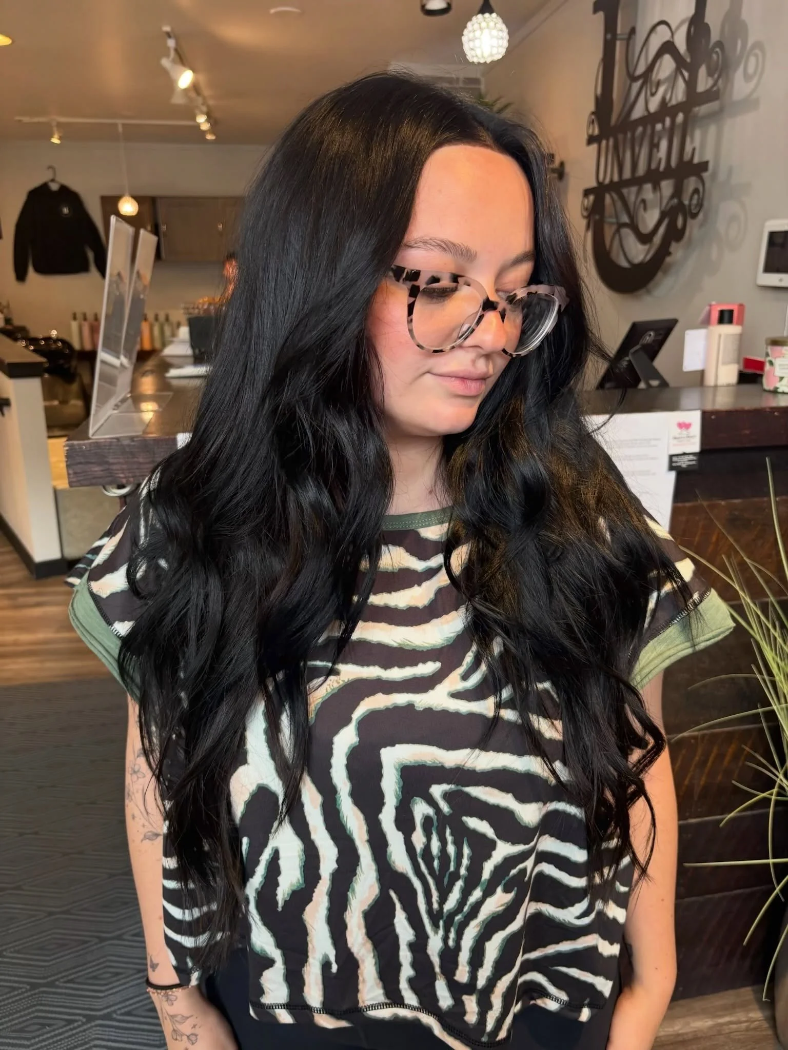 Bella had a day of pampering 💕 Fresh color by Audrey and new extensions by Ava. ✨Gorgeous!  @styxhair