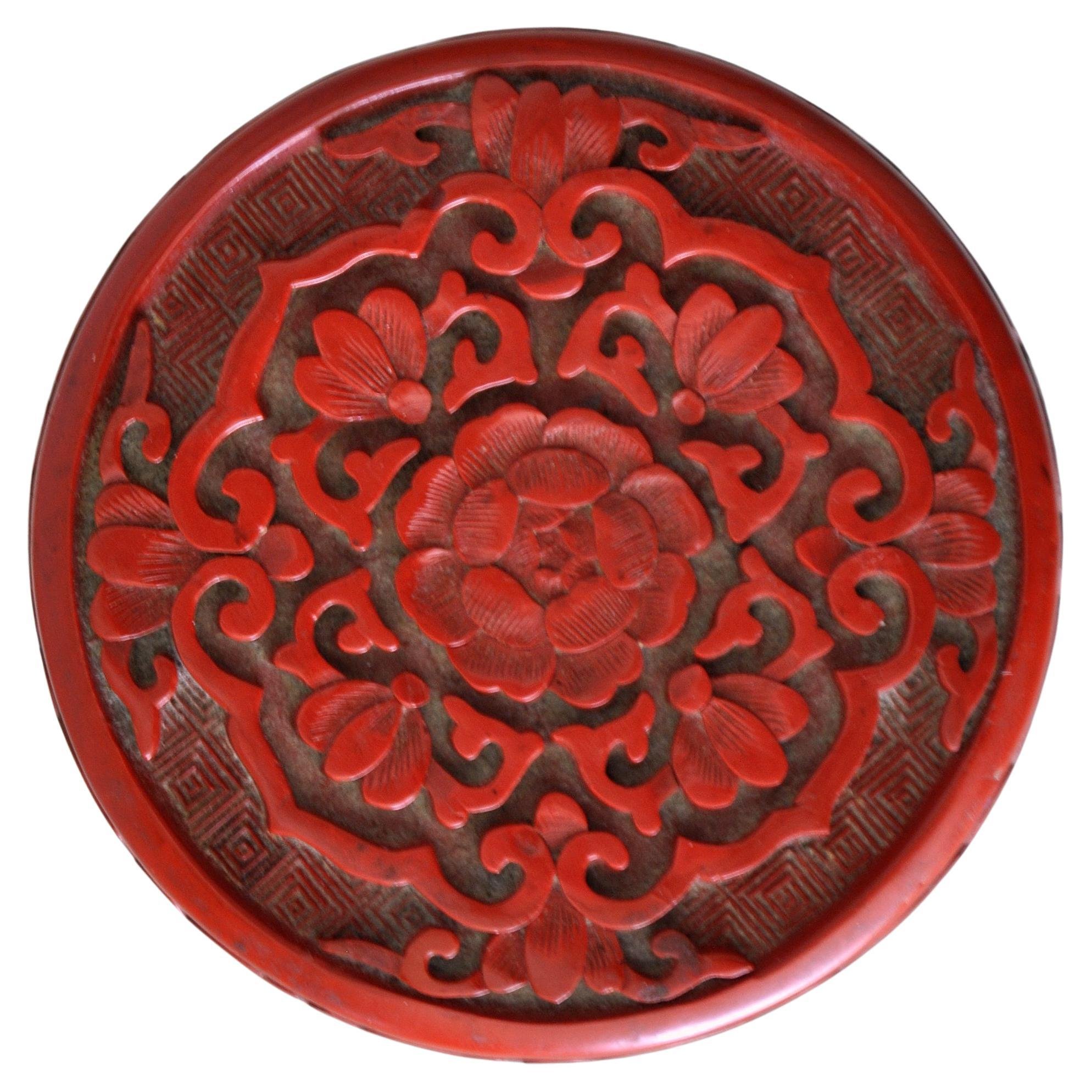 Small-Antique-Round-Chinese-Cinnabar-Brass-Blue-Enamel-Box-4.jpeg