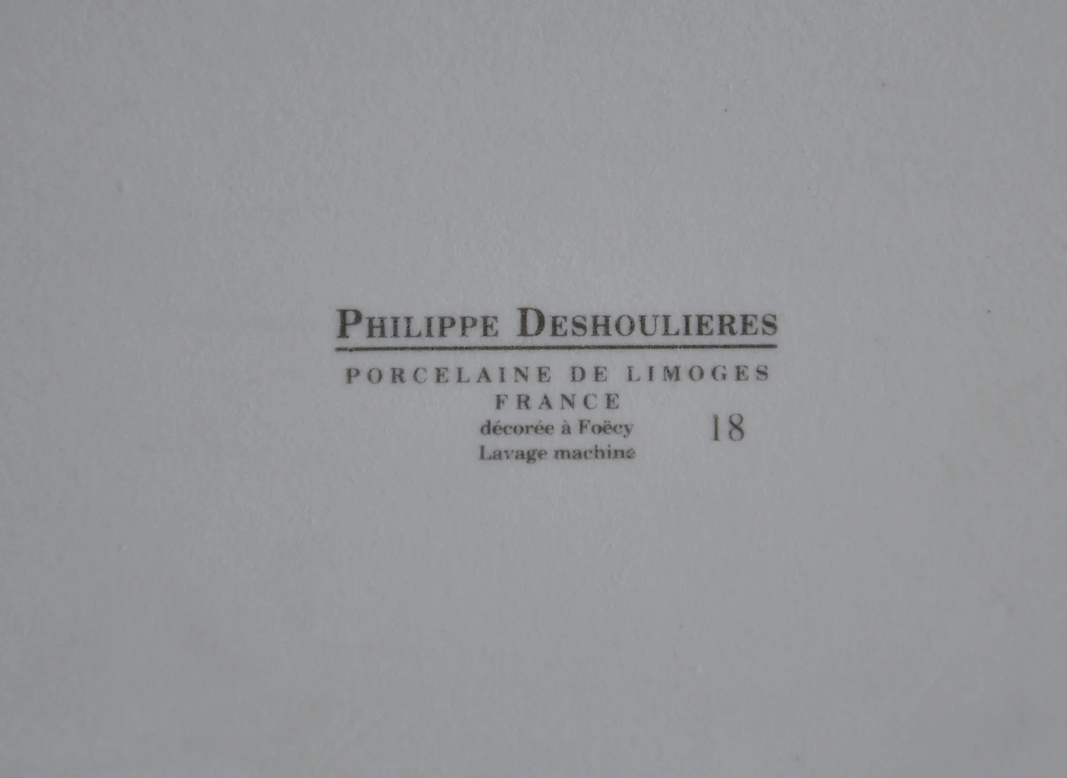 Fruit Tropicaux Fond Noir Porcelain Tray by Philippe Deshoulieres