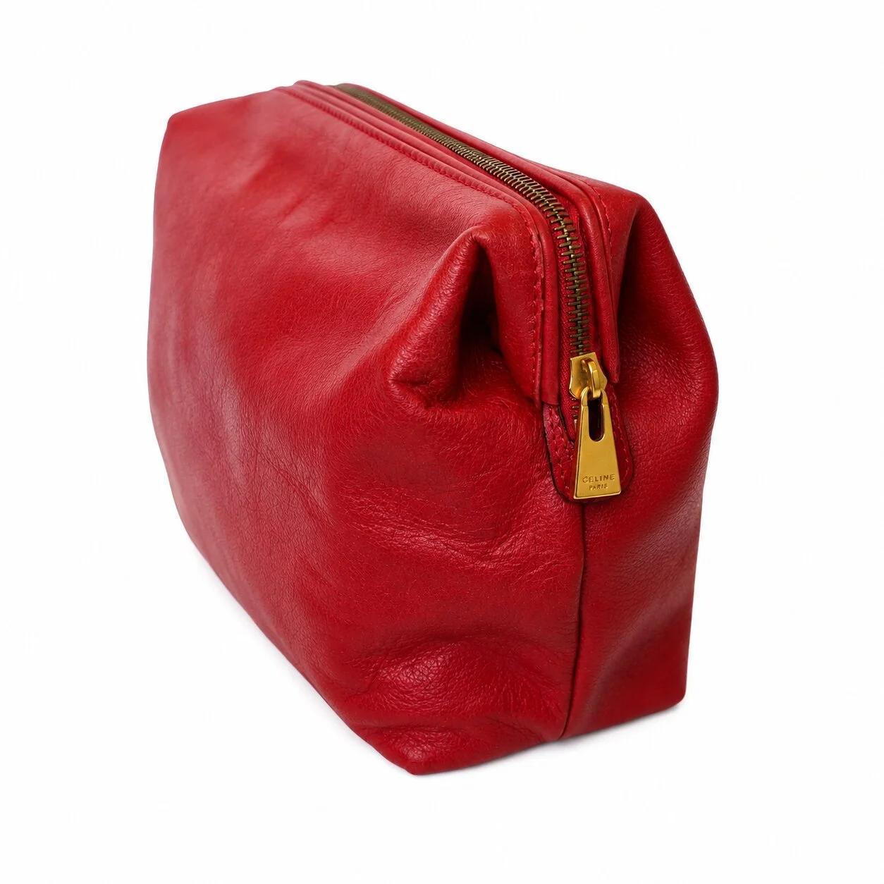 Celine-Vanity-Case-Red-Leather-Gold-Cosmetic-Clutch-Bag-6.jpg