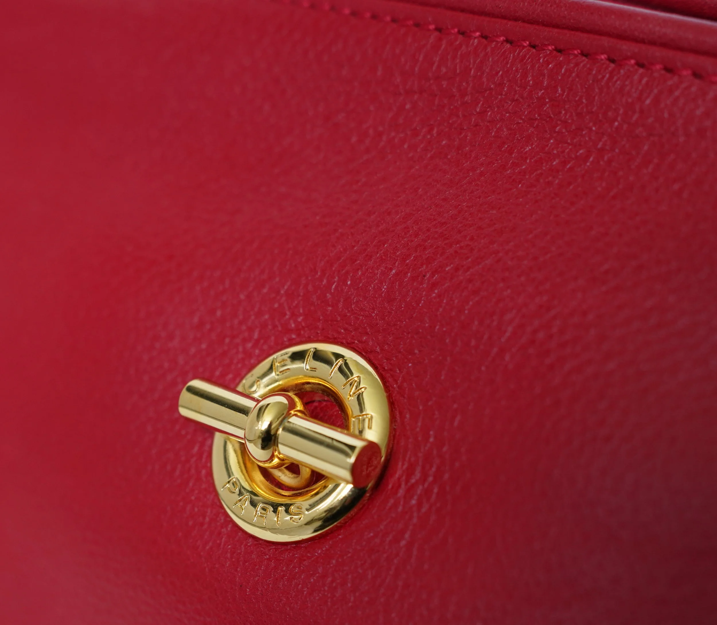 Celine-Toiletry-Case-Red-Leather-Gold-Clutch-Second-Bag-10.JPG