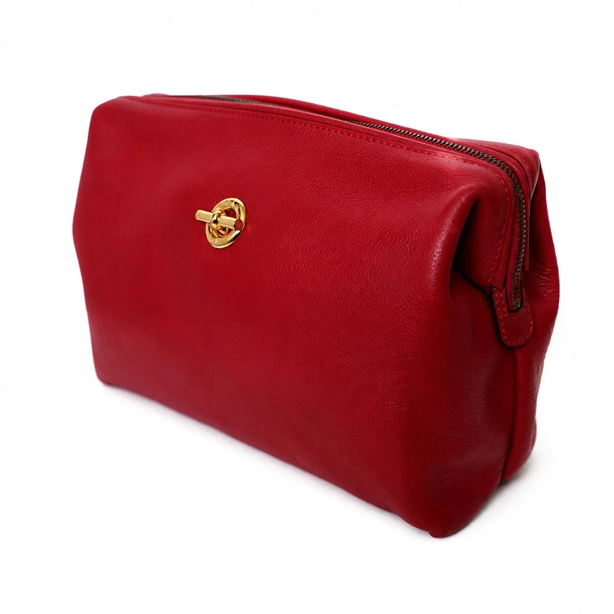 Celine-Vanity-Case-Red-Leather-Gold-Cosmetic-Clutch-Bag-4.jpg