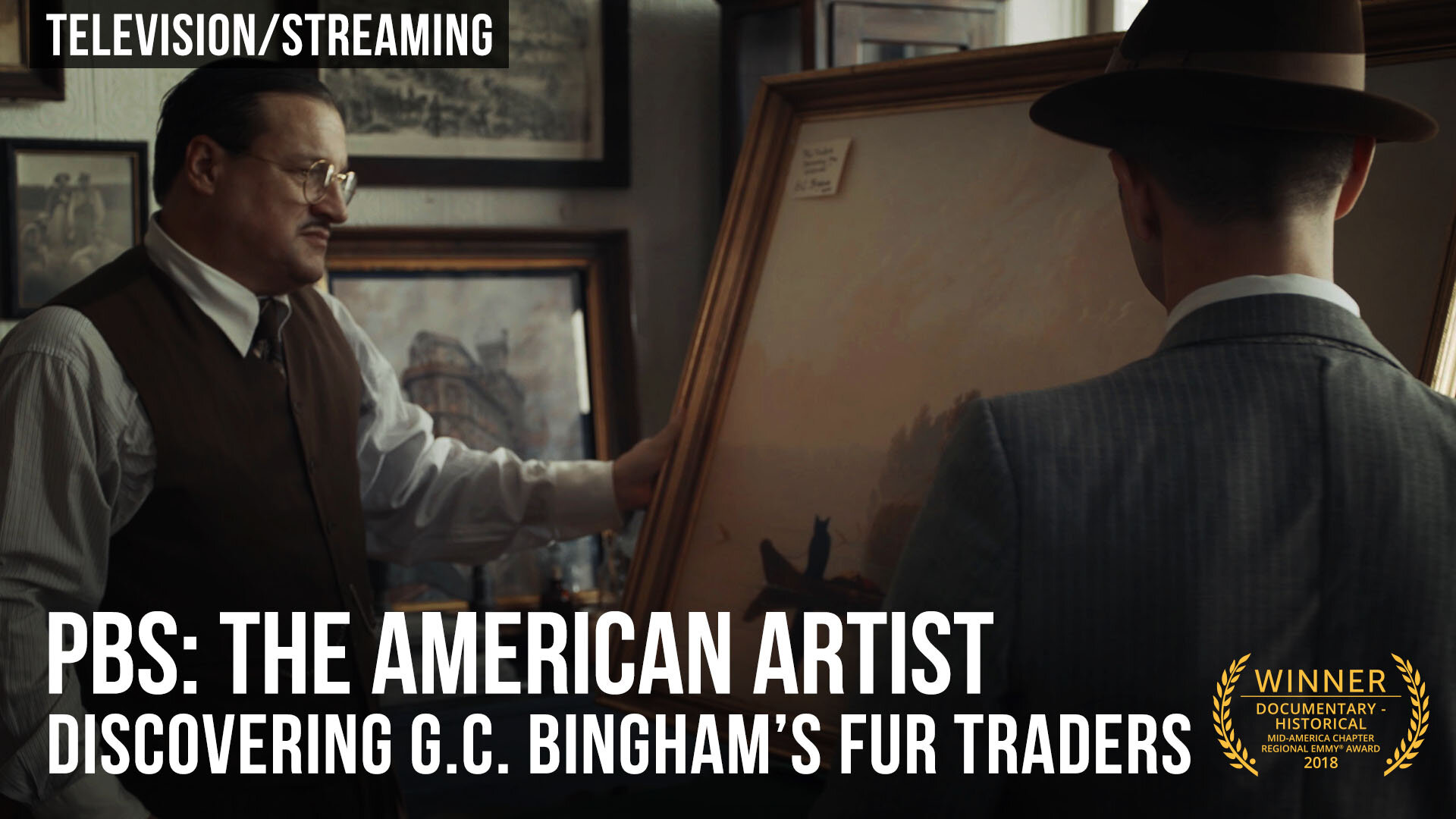 PBS: The American Artist - Discovering G.C. Bingham's Fur Traders Descending the Missouri