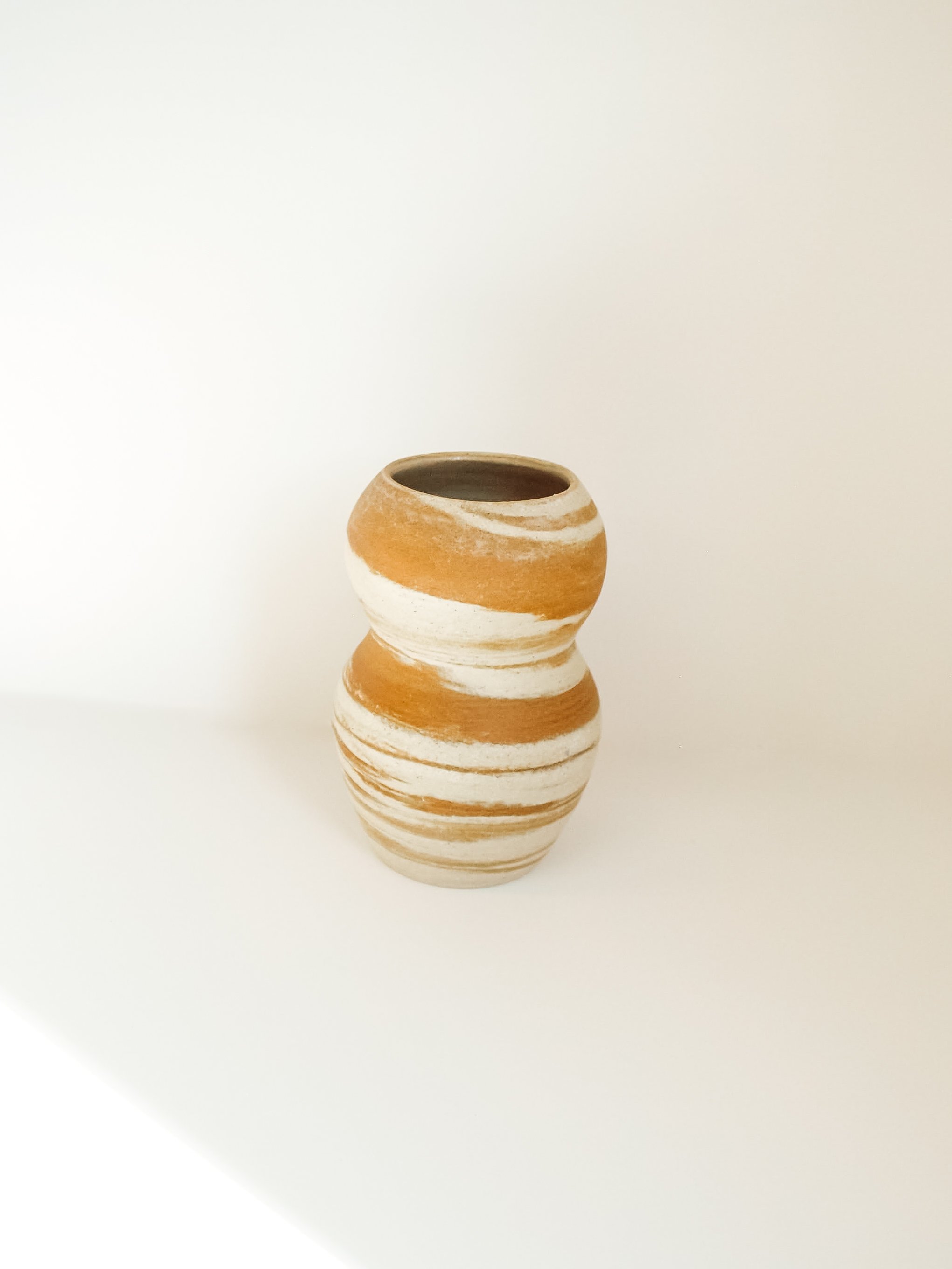 Marbled Bobble Vase