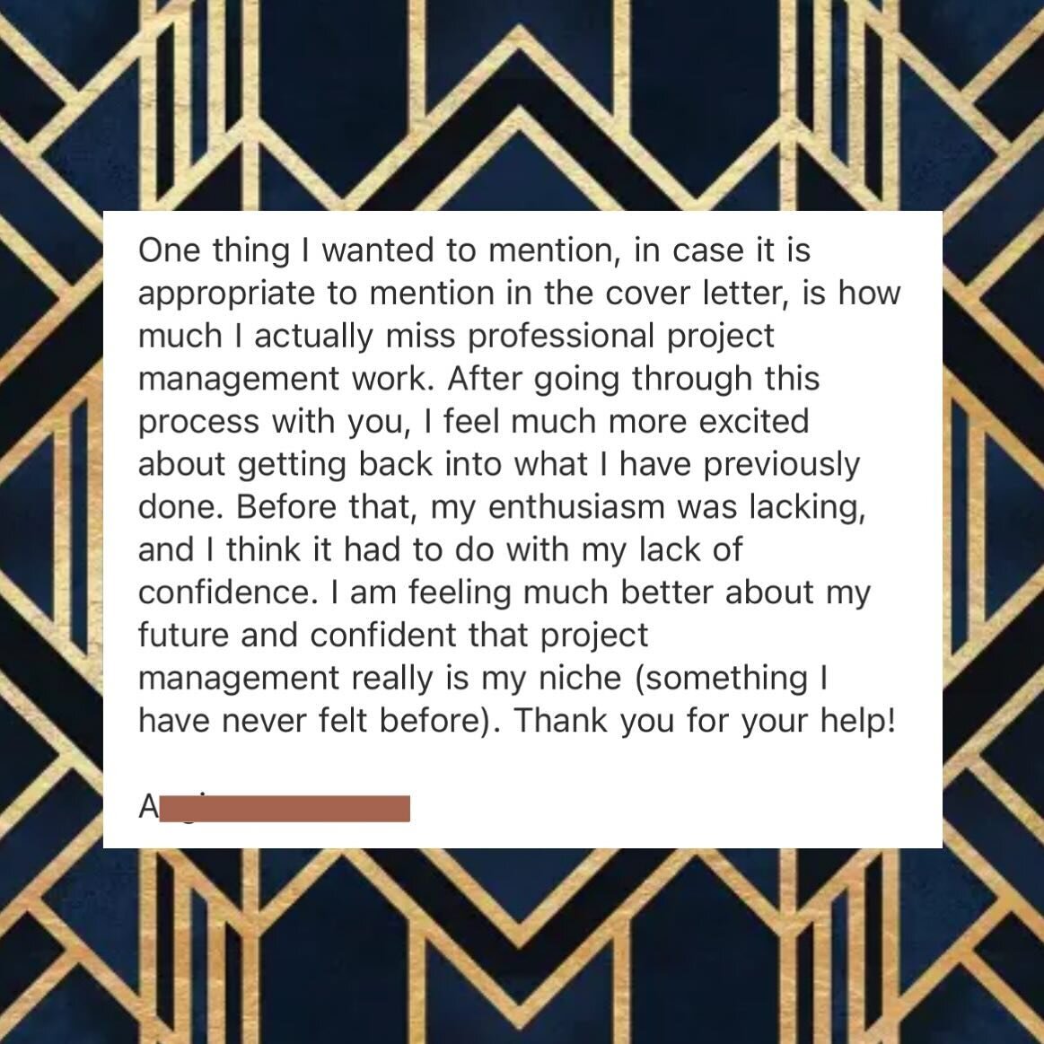 Ive never had a client so clearly state what I&rsquo;ve watched all along. From overwhelmed and defeated to engaged and motivated after having their professional self reflected back at them.  #HappyFriday
.
.
.
.

#Blossom #ResumeServices #riselikeap