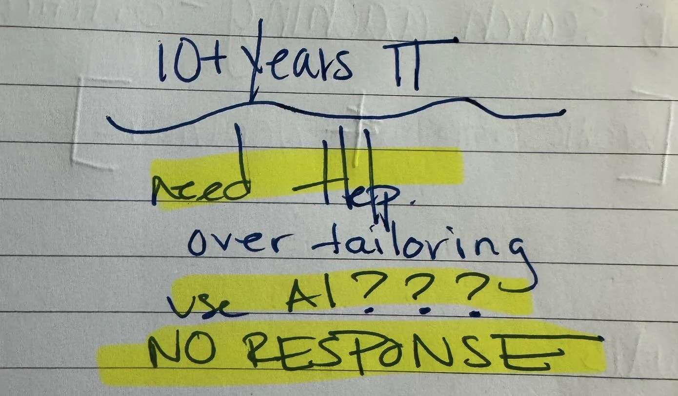 Go ahead and make fun of me.

✍️ But I still take copious hand written notes when I meet with a potential client. 

Not only do I get amazing content for their portfolio, I&rsquo;m at the age where I can&rsquo;t remember shit half the time. 🤪

🌀And