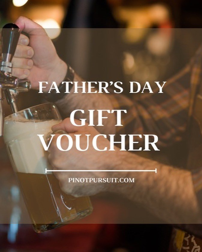 Still looking for that perfect Father&rsquo;s Day gift? How about a gift card toward a wine, brewery or spirits tour? Or a combo of all of the above??!! Head on over to PinotPursuit.com to get Dad a gift he (and you) will be sure to love. 
Cheers! 🍷