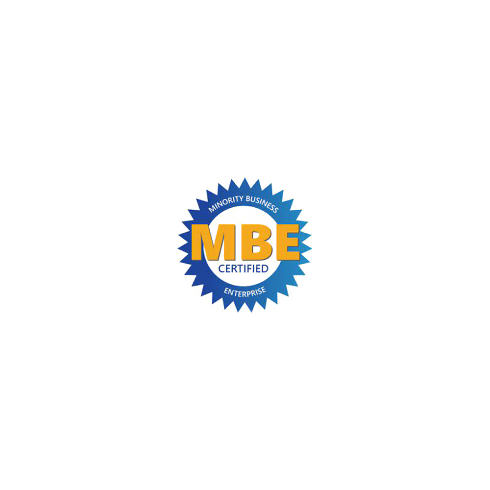 Minority business badge