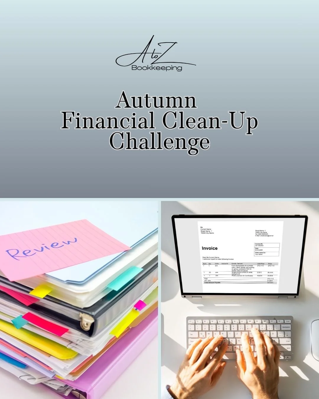 Just like swapping summer clothes for cozy sweaters, the autumn months are perfect for a financial cleanup. Review your books, tidy your invoices, and clear out old expenses&mdash;so your business is ready to wrap up the year without the chaos.