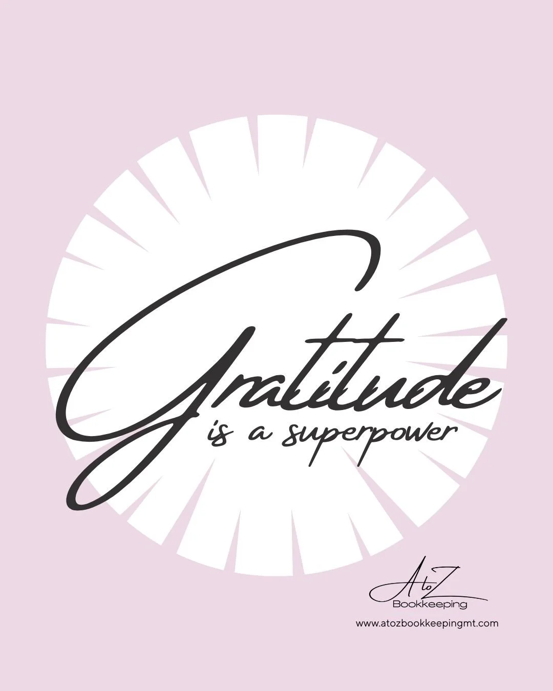 November is National Gratitude Month! Each day, jot down one thing you&rsquo;re thankful for&mdash;big or small. By the end of the month, you&rsquo;ll have 30 reminders of just how good life really is.

#nationalgratitudemonth #begrateful #novembergr