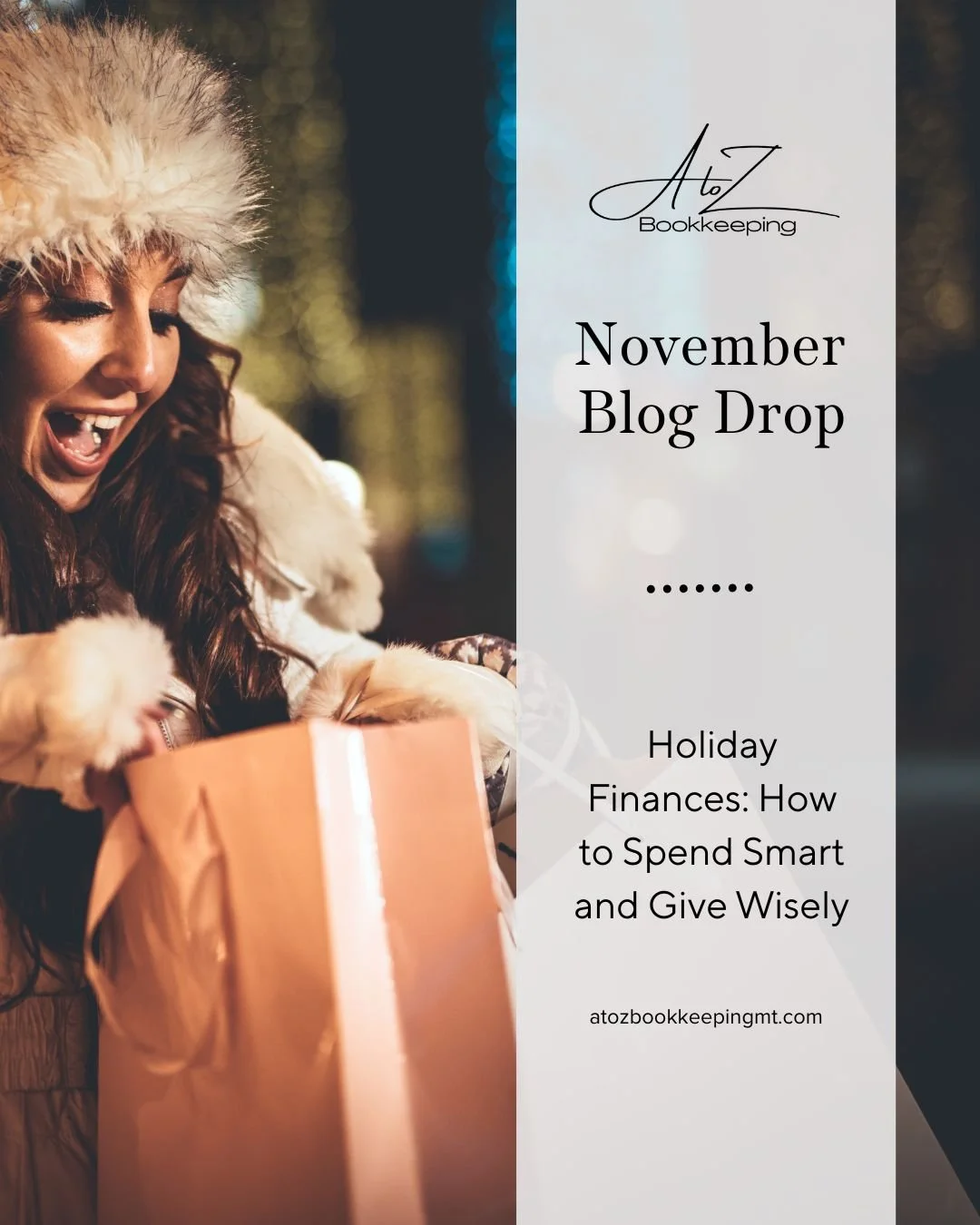 Holiday spending doesn&rsquo;t have to mean starting the new year in the red. Our latest blog, Holiday Finances: How to Spend Smart and Give Wisely, shares simple ways to celebrate without the financial hangover&mdash;covering budgeting, mindful givi