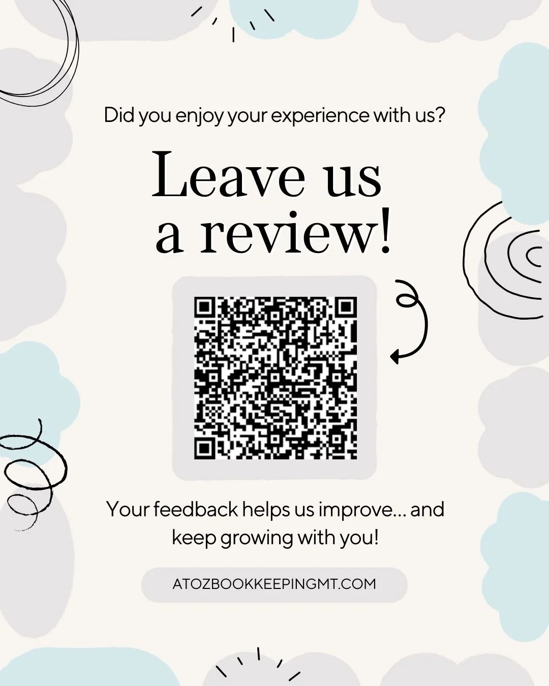 If you&rsquo;ve enjoyed working with us, we&rsquo;d love to hear from you.
Your Google reviews help local businesses like ours grow and help others find trusted bookkeeping support.

If you have a moment, please leave us a review on Google &mdash; it