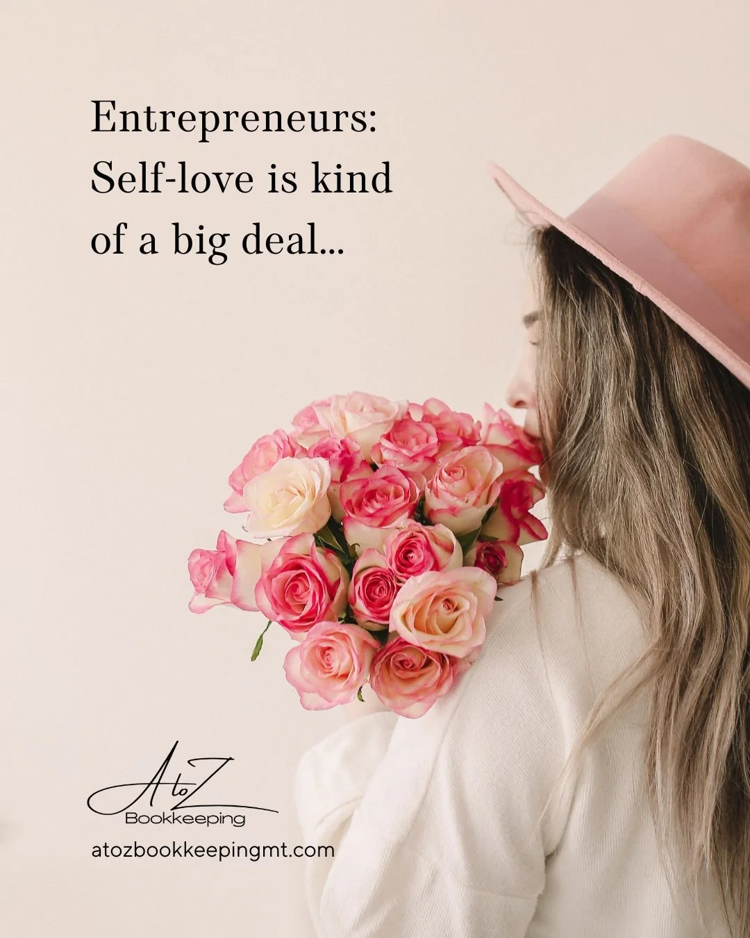 🌹 Self-love for entrepreneurs looks like fewer late-night spirals and more peace of mind. Future you has boundaries now.