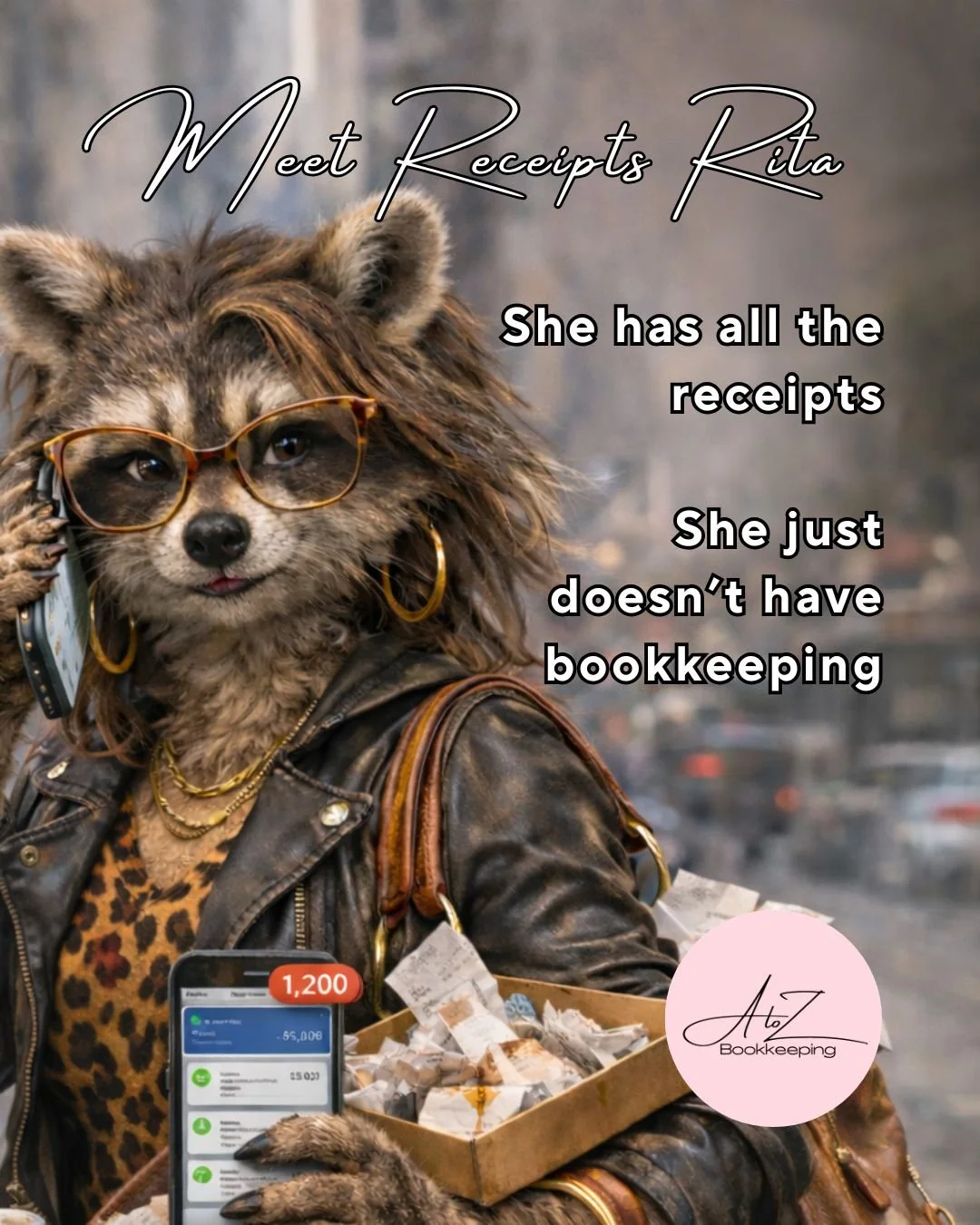 We all know a Receipts Rita. Maybe she is you!

Organized-ish. Confident. Surrounded by &ldquo;proof.&rdquo;
And completely unclear on what her numbers actually mean.

If you&rsquo;re low-key Rita &mdash; no shame. Just strategy.

Clean books = clear