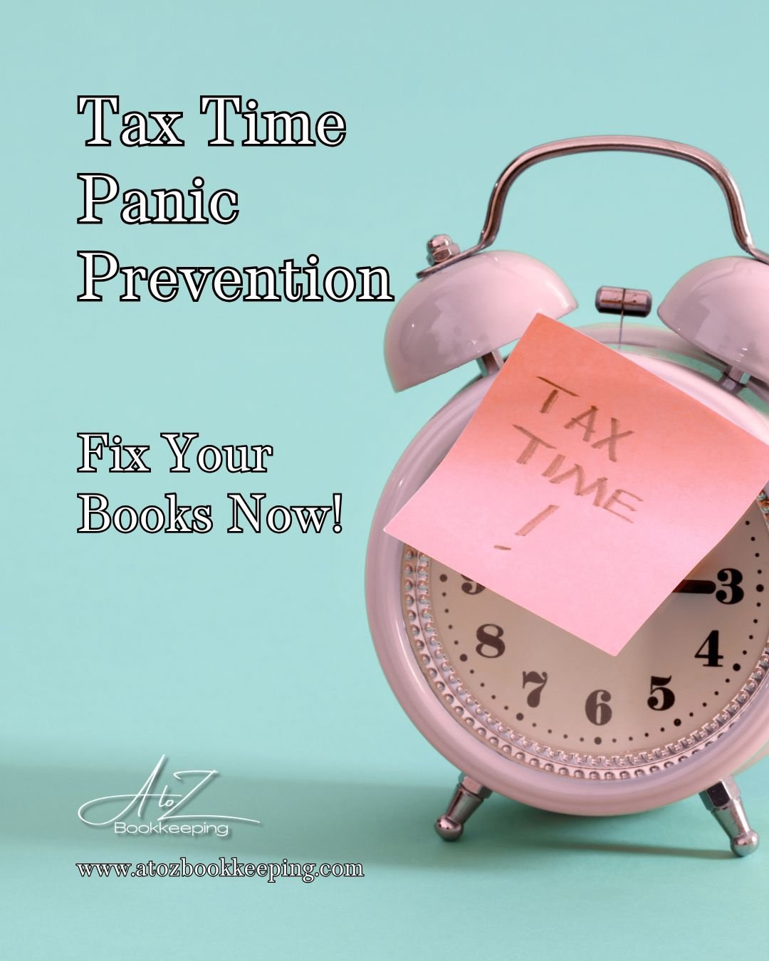 Tax-time panic prevention - March is your warning shot. If you wait until April 10 to look at your books, stress is guaranteed.

Fix it now. Breathe later. Give us a call if you need assistance!

#atozbookkeeping #bozemanbookkeeper #bozeman #bozemana