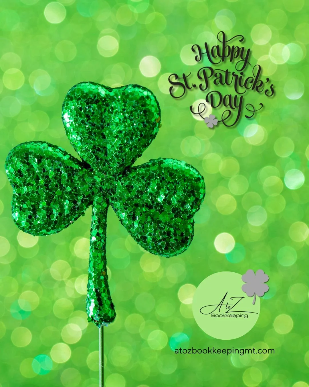 Feeling lucky is not a tax strategy. 🍀
If your books are still a mess in mid-March, it&rsquo;s time to stop relying on charm and start relying on clean numbers.

#atozbookkeeping #bozemanbookkeeper #bozeman #bozemanaccountant #bozemanaccounting #tax