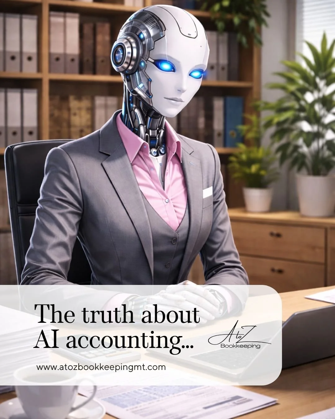 Speaking of virtual assistants, what about AI accounting?

It&rsquo;s been on my mind. Yes, AI can make bookkeeping faster. Yes, the software is &ldquo;smart.&rdquo;

But don&rsquo;t confuse automation with judgment.

AI doesn&rsquo;t reason. It does